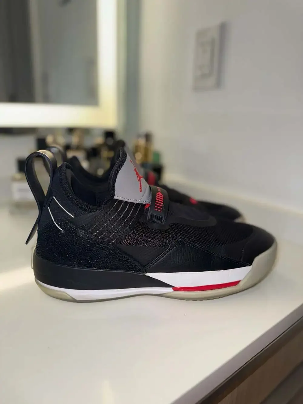Air Jordan XXXIII SE 'Black Cement' Basketball Shoes (CD9560-006) Sz 9